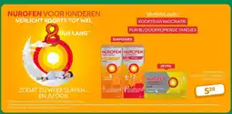 Trekpleister NUROFEN VOOR KINDEREN VERLICHT KOORTS TOT WEL aanbieding