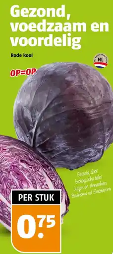 Poiesz Rode kool aanbieding