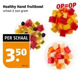 Poiesz Healthy Hand fruitbowl aanbieding