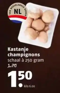 Poiesz Kastanje champignons aanbieding