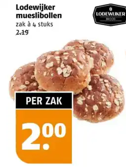 Poiesz Lodewijker mueslibollen aanbieding