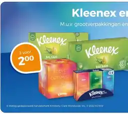 Trekpleister Kleenex aanbieding
