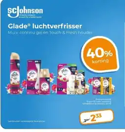 Trekpleister GladeⓇ luchtverfrisser aanbieding