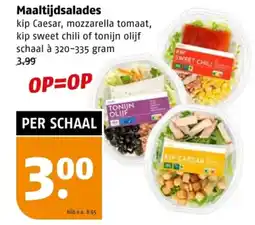 Poiesz Maaltijdsalades kip aanbieding