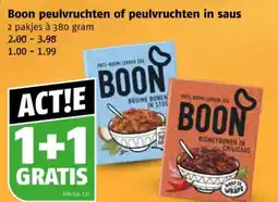 Poiesz Boon peulvruchten of peulvruchten in saus aanbieding