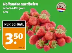 Poiesz Hollandse aardbeien aanbieding