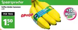 Poiesz Fyffes kinder bananen aanbieding
