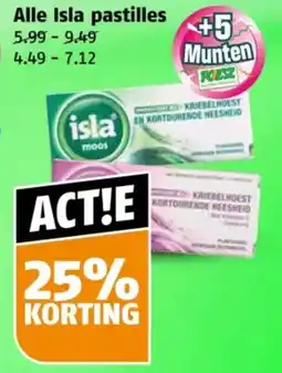 Poiesz Alle Isla pastilles aanbieding
