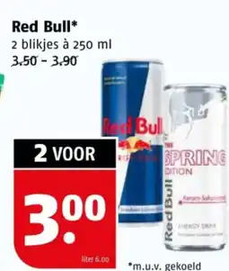 Poiesz Red Bull aanbieding