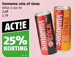 Poiesz Sonnema cola of sinas aanbieding