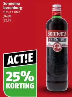 Poiesz Sonnema berenburg aanbieding