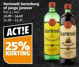 Poiesz Hartevelt berenburg of jonge jenever aanbieding