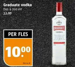 Poiesz Graduate vodka aanbieding