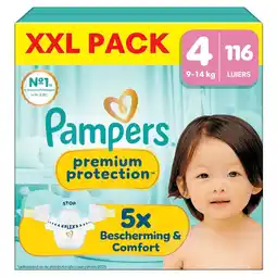Kruidvat Pampers Premium Protection Maat 4 Luiers aanbieding