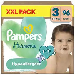 Kruidvat Pampers Harmonie Maat 3 Luiers aanbieding