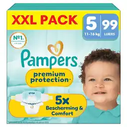 Kruidvat Pampers Premium Protection Maat 5 Luiers aanbieding