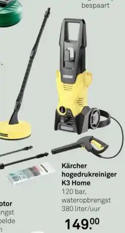 Karwei Kärcher hogedrukreiniger K3 Home aanbieding
