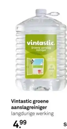 Karwei Vintastic groene aanslagreiniger aanbieding