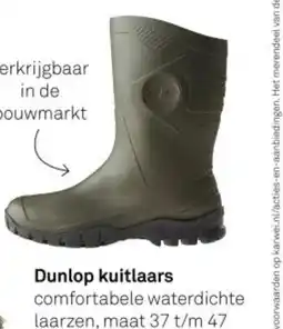 Karwei Dunlop kuitlaars aanbieding