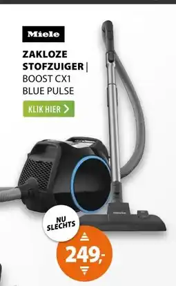 Expert Miele Boost CX1 Blue Pulse Obsidiaanzwart aanbieding