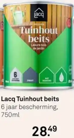 Karwei Lacq Tuinhout beits aanbieding