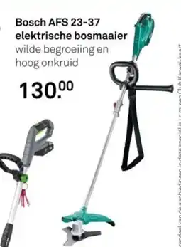 Karwei Bosch AFS 23-37 elektrische bosmaaier aanbieding