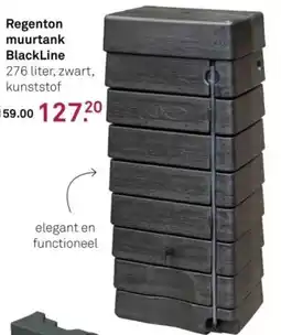 Karwei Regenton muurtank BlackLine aanbieding