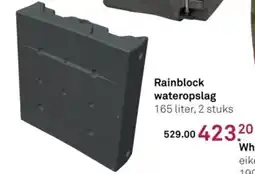 Karwei Rainblock wateropslag aanbieding