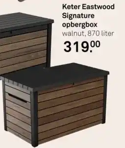 Karwei Keter Eastwood Signature opbergbox aanbieding