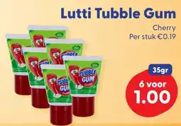 Die Grenze Lutti Tubble Gum aanbieding