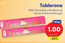Die Grenze Toblerone aanbieding