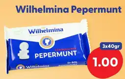 Die Grenze Wilhelmina Pepermunt aanbieding