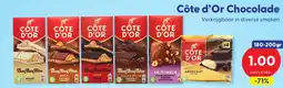 Die Grenze Côte d'Or Chocolade aanbieding