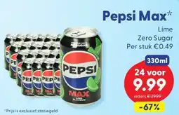 Die Grenze Pepsi Max aanbieding