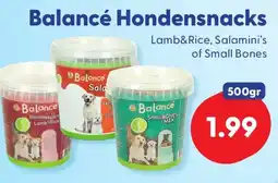 Die Grenze Balancé Hondensnacks aanbieding