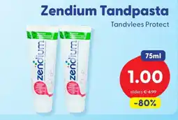 Die Grenze Zendium Tandpasta aanbieding