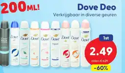 Die Grenze Dove Deo aanbieding