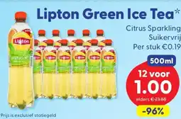 Die Grenze Lipton Green Ice Tea aanbieding