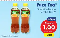 Die Grenze Fuze Tea aanbieding