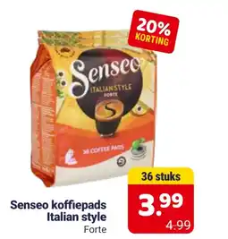 Die 2 Brüder Senseo koffiepads Italian style aanbieding