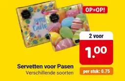 Die 2 Brüder Servetten voor Pasen aanbieding