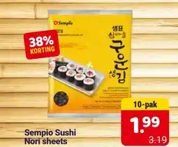 Die 2 Brüder Sempio Sushi Nori sheets aanbieding