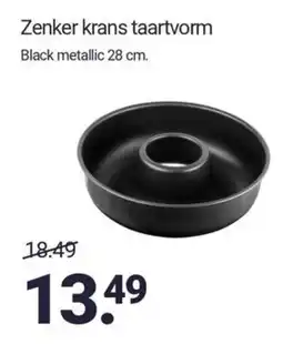 Inter Chalet Zenker krans taartvorm aanbieding