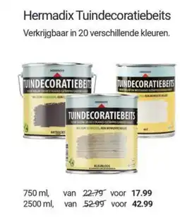 Inter Chalet Hermadix Tuindecoratiebeits aanbieding
