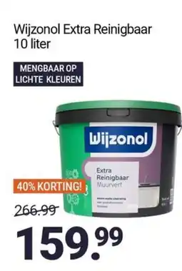 Inter Chalet Wijzonol Extra Reinigbaar 10 liter aanbieding