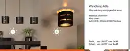 Inter Chalet Wandlamp Atila aanbieding