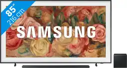 Coolblue Samsung The Frame 85LS03D (2024) + Samsung HW-S800D Zwart aanbieding