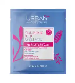 De Online Drogist Urban Care Hyaluronic Acid & Collagen Pre-Wash Hair Mask 230ML aanbieding