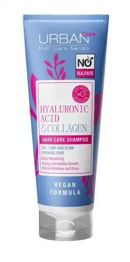 De Online Drogist Urban Care Hyaluronic Acid & Collagen Shampoo 250ML aanbieding
