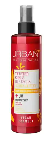 De Online Drogist Urban Care Twisted Curls Hibiscus & Shea Butter Leave-In Hair Conditioner 200ML aanbieding